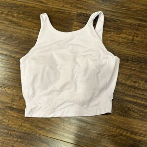 Lululemon align high neck lilac color tank built-in bra